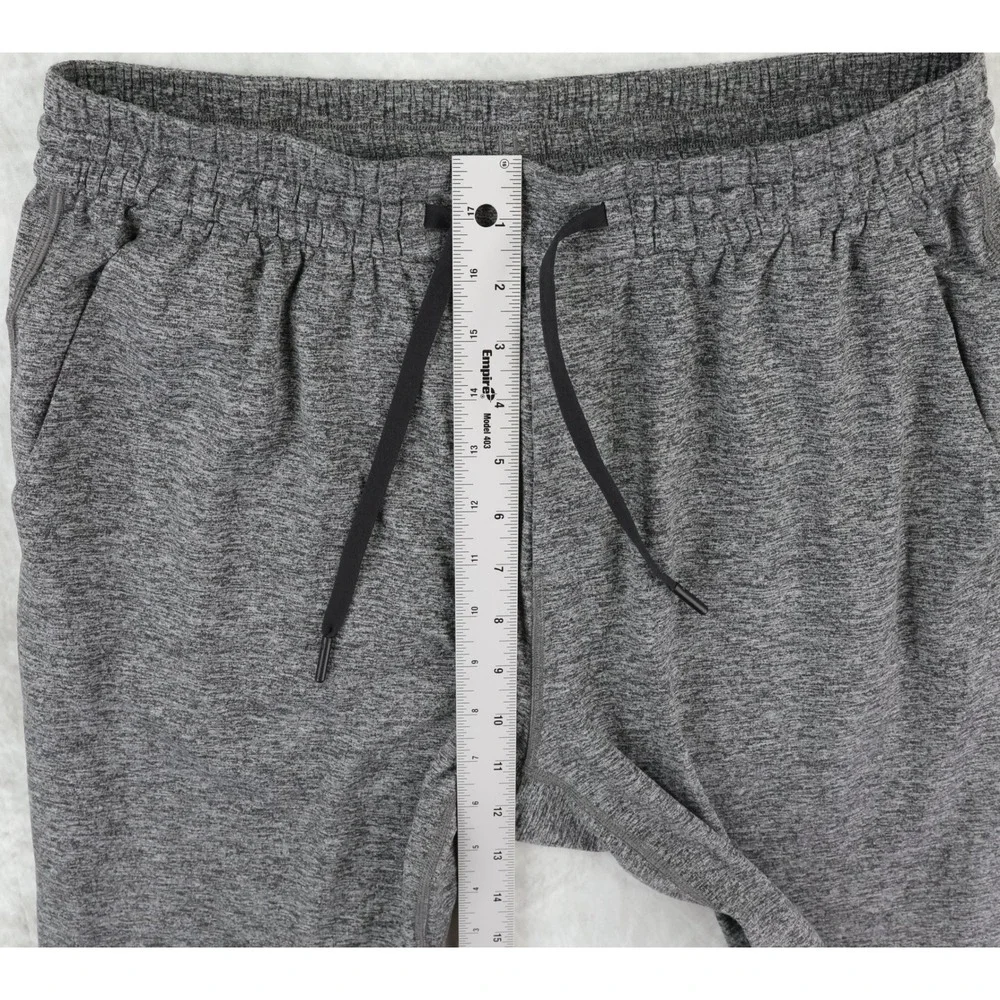 Lululemon Soft Jersey Jogger Mens Large Gray Heathered Slim Tapered M5BBYS NWOT